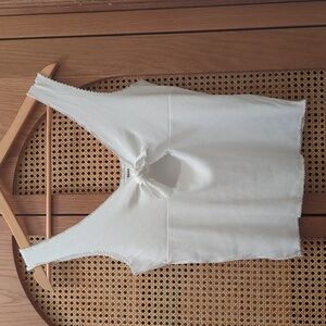 NWOT Sandro Knot Detail Tank Top